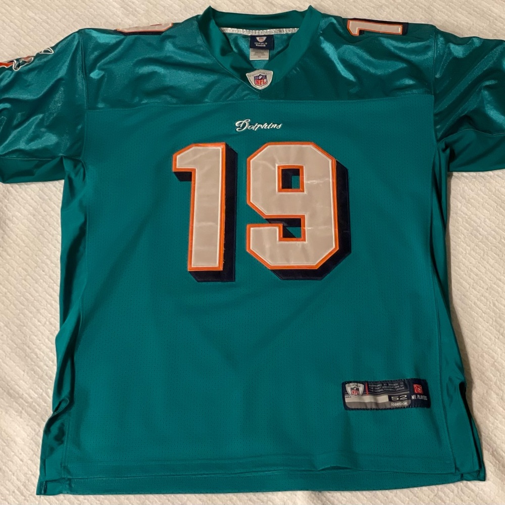 Reebok Teal Football Jersey